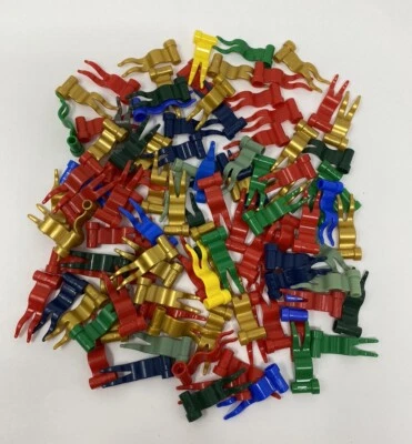 LEGO Lot Of 103 Flags | Wavy Flags | 4495a | Flag | Various Colors And Styles - Image 1 of 3