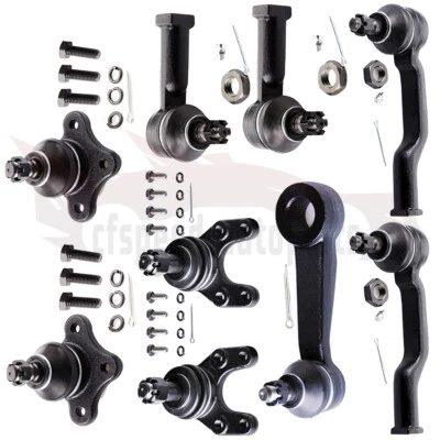 9PCS For 1992-1993 Mazda B2600 RWD Suspension Ball Joints Pitman Arm Tie Rods - Image 1 of 4