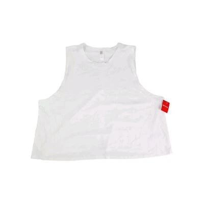 Spanx 背心上衣女式 3X 码白色 Go 轻薄裁剪全新带标签弹力  — 第 1/4 张图片