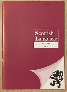 Scottish Language Winter 1991 No. 10 - Picture 1 of 1