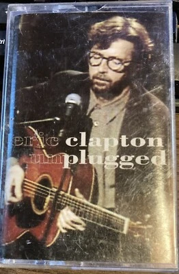 Eric Clapton - Unplugged Audio Cassette Tape 1992 9-15024-4 Reprise PET RESCUE - Image 1 of 4
