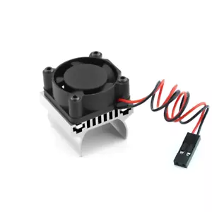 NUEVO Ventilador de refrigeración de motor de aluminio Powerhobby plateado para Traxxas TRX-4M - Imagen 1 de 1