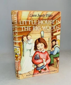 Little House In The Big Woods-Laura Ingalls Wilder-1st Uniform Edition-BCE-RARE! - Picture 1 of 12