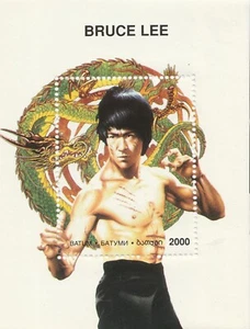 Bruce Lee Enter The Dragon Martial Arts Kung Fu Karate MNH** Stamp Sheet LX141 - Picture 1 of 1