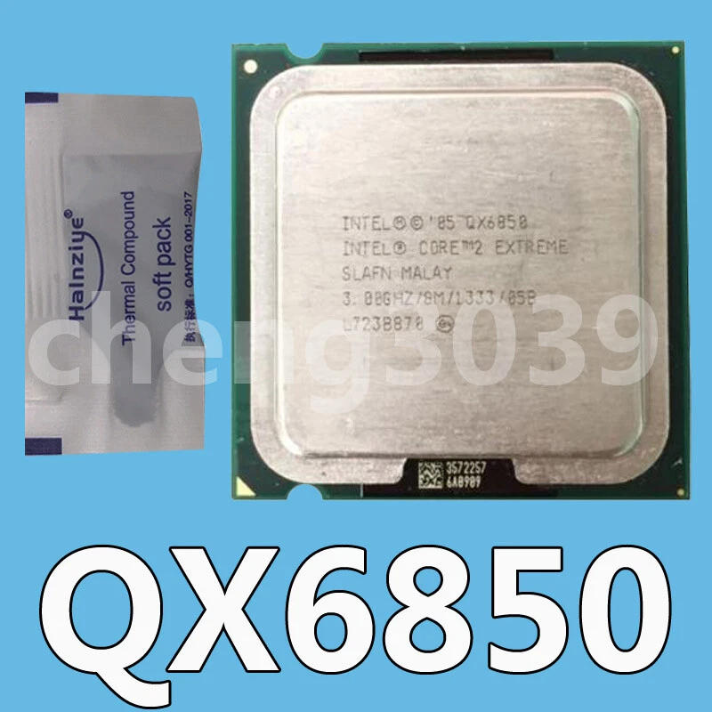 Intel Core 2 Extreme QX6850 3 GHz 1333 MHz 8MB LGA775 CPU-Processor - Image 1 of 1