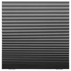 NEW IKEA Block-Out Pleated Blind 100x190cm Dark Grey – No Drilling, Cut to Size - Picture 1 of 5