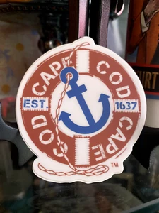 3" Cape Cod Eat 1637 travel sticker decal Car Laptop matte vinyl - Picture 1 of 1