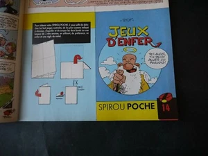 JOURNAL DE SPIROU N°2680 + SUPPLÉMENT SPIROU POCHE N°14 JEUX D'ENFER - Picture 1 of 2