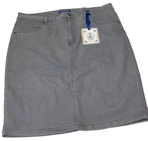Lexi Denim women's Skirt Size 22 Grey - Picture 1 of 4