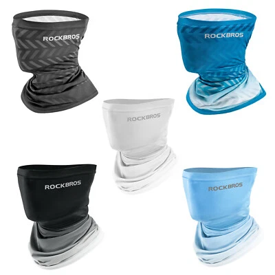 ROCKBROS Fahrrad Multifunktionstuch Nackenwärmer Halbe Sturmhaube Outdoorsports