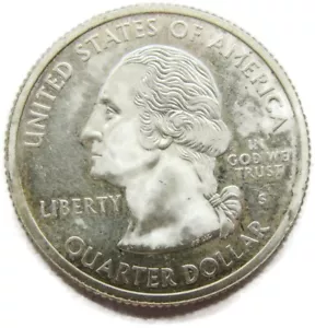 2002 Indiana 90% Silver State Quarter Coin - Picture 1 of 2