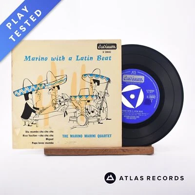 Marino Marini Ed Il Suo Quartetto - Marino With A Latin Beat - 7" EP Vinyl Foto 1 de 4