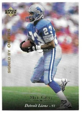 MEL GRAY 1995 FLEER FLAIR CARD NM-MT+ CONDITION - Image 1 of 2