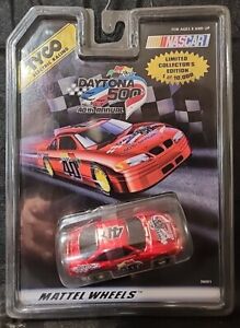 Daytona 500 40th Annual 1 of 10000 TYCO Slot Car - Mattel Red Chrome  NASCAR NEW