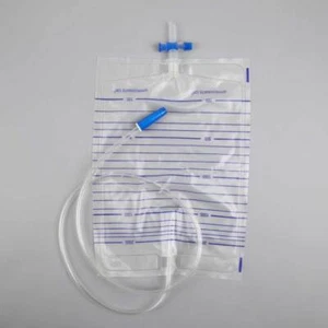1PC 2000ml Urine Bag Male Drainage Catheter Bag Urine Collector Anti-reflux Bag - Picture 1 of 10