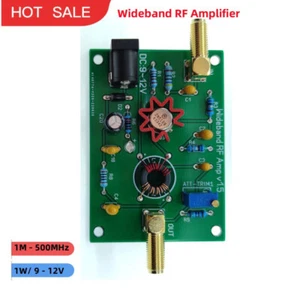 Universal Wideband RF Amplifier 1M-500MHz 1W 9-12V with 2   Female Connector #E5 - Bild 1 von 4