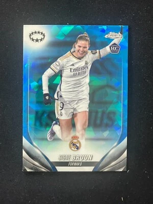 Signe Bruun 2023-24 Topps Chrome RC Sapphire #74 - Image 1 of 2