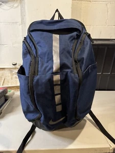 Nike Hoops Max Air Team Rucksack Blau Weiß Basketball Polyester Selten LESEN - Bild 1 von 7