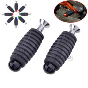 Motorcycle Gear Shift Brake Lever Toe Peg Pedal M6 Footpegs For Kawasaki Rearset - Bild 1 von 68
