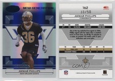 2006 Leaf Certified Materials Mirror Blue /50 Anwar Phillips #162 Rookie RC