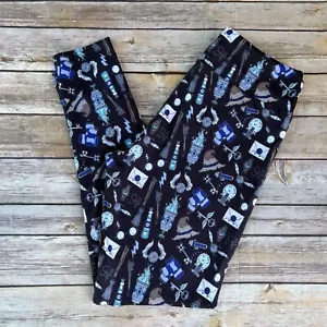Leggings da donna Harry Potter Hogwarts Corvonero Casa OS taglia unica 2-12 - Foto 1 di 3