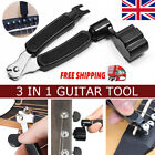 3 in 1 Guitar String Winder Bridge Remover Pin Puller String Cutter Tuning Tools