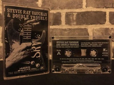 Stevie Ray Vaughan The Real Deal Greatest Hits Volume 2 Cassette Tape (1999) - Image 1 of 3