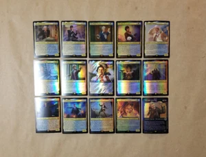 MTG Doctor Who FOIL Set of 15 Legendary Creatures (NM/MINT) One of Each Doctor! - Picture 1 of 4