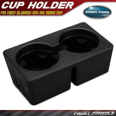 Portavasos consola delantera para Chevy Silverado 1500 07-13 GMC Sierra 1500 Cadillac Foto 1 de 4
