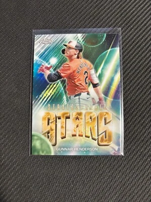 Gunnar Henderson ⭐️ STRATOSPHERIC STARS SSP Chrome ⭐️ Topps 2024 Chrome Update - Image 1 of 2