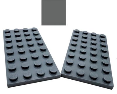 LEGO® 2x Platte 4x8 dunkelgrau 3035 Dark Stone Grey 4211061 Star Wars Moc - Bild 1 von 4