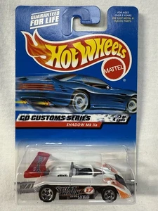 Hot Wheels 2000 #31 CD Customs Series 3/4 SHADOW Mk IIa weiß mit Chrom 5 Speichen - Bild 1 von 4