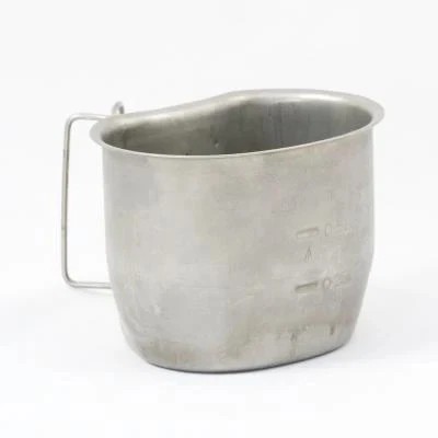 Cook / Drink / Eat: British Stainless Steel 'Crusader' Cup. Used/Graded. Silver. - Image 1 of 1