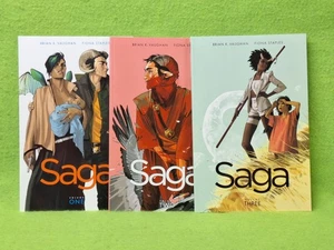 Sage Vols 1, 2, and 3 written by Brian Vaughan, Illustrated by Fiona Staples - Imagen 1 de 24