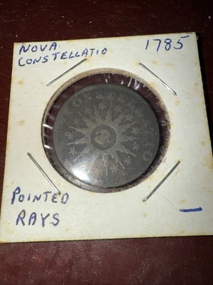 1785 Nova Constellatio Pointed Rays Coin - Image 1 of 4