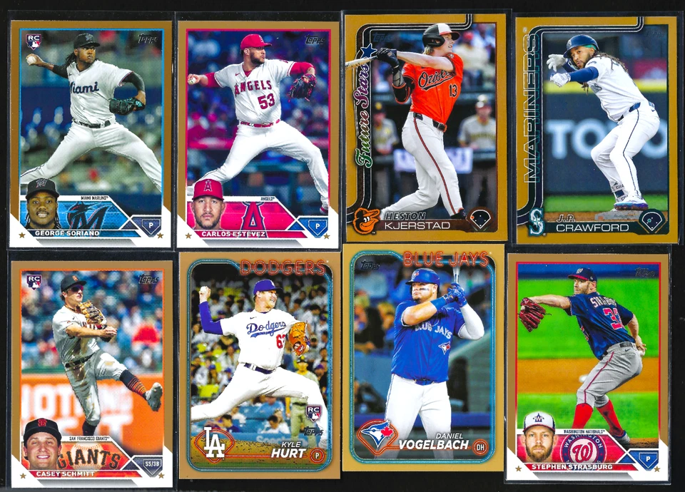 MLB Topps Gold 31 tarjetas ¡¡¡Lote!!! TODAS las tarjetas están numeradas /2023/2024/2025, ¡novatos! Foto 1 de 4