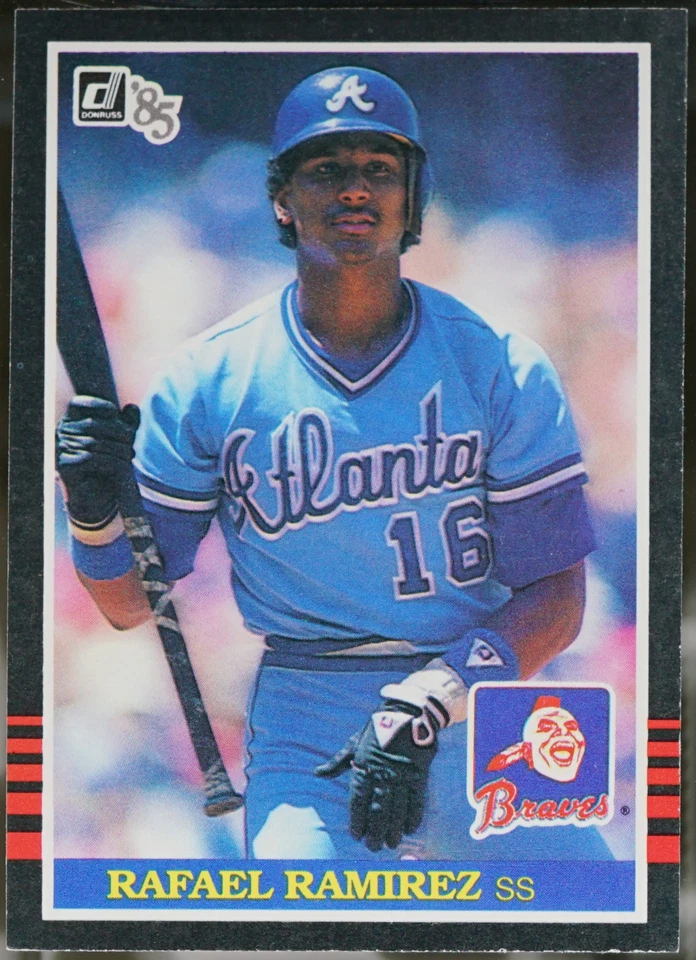 1985 Donruss Baseball Rafael Ramirez #141 EX - Image 1 of 1