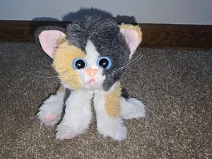 1992 Kitty Kätzchen Kätzchen Aufnäher Calico Katze Plüsch Tyco grau orange weiß - Bild 1 von 10