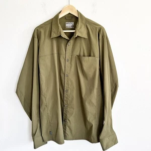 Kuiu Shirt Mens XXL Antero Button Up Hunting Long Sleeve Green Performance - Picture 1 of 9