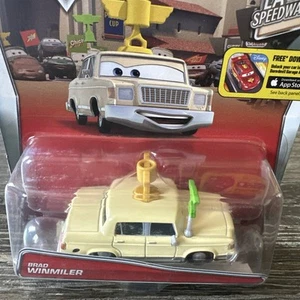 DISNEY PIXAR CARS BRAD WINMILER #8/11 LA SPEEDWAY SERIE 2015/2016 NEU MATTEL - Bild 1 von 4