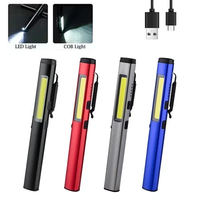 Stift-Arbeitsleuchte 4 in 1 Multifunktionale Mini-Stift-Clip-Taschenlampe - Image 1 of 4