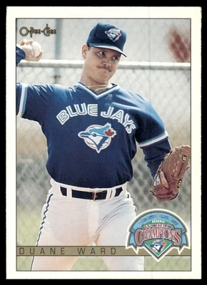 1993 O-Pee-Chee World Champions Duane Ward Toronto Blue Jays #15 - Image 1 of 2
