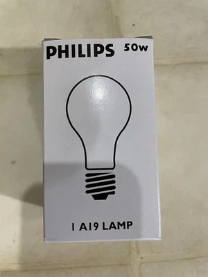 1 Philips 24 Volt 50 Watt A19 Light Bulb New (Lampost) - Image 1 of 4