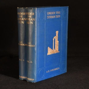 1906 2vol Under the Syrian Sun by A. C. Inchbold Colour Plates First Edition - Picture 1 of 7