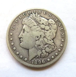 Dólar de plata Morgan 1896 S - sin certificación - Imagen 1 de 4