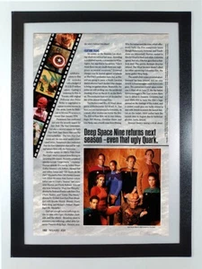 Star Trek Deep Space Nine DS9 Returns Second Season - Gerahmt Original Wizard Page - Bild 1 von 7