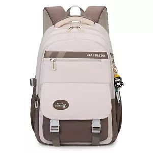 Teen Girls Backpack for School Color Block Sports Kids Bookbag Middle Students - Picture 1 of 6