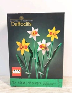 Lego Botanical Collection DAFFODILS set#40646 Factory Sealed Box Shelf Wear - Picture 1 of 9