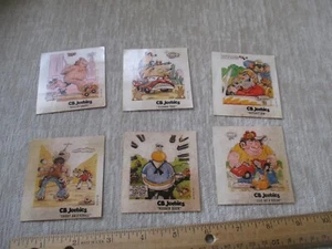 Vtg 6 pc Lot Of 1977 Sunbeam Bread CB JEEBIES iron-on cards - Picture 1 of 14
