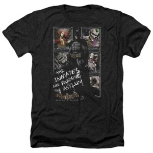 Neu Batman Arkham Asyl Inamtes Tee T-Shirt Joker HARLEY QUINN Poison Ivy Croc! - Bild 1 von 1